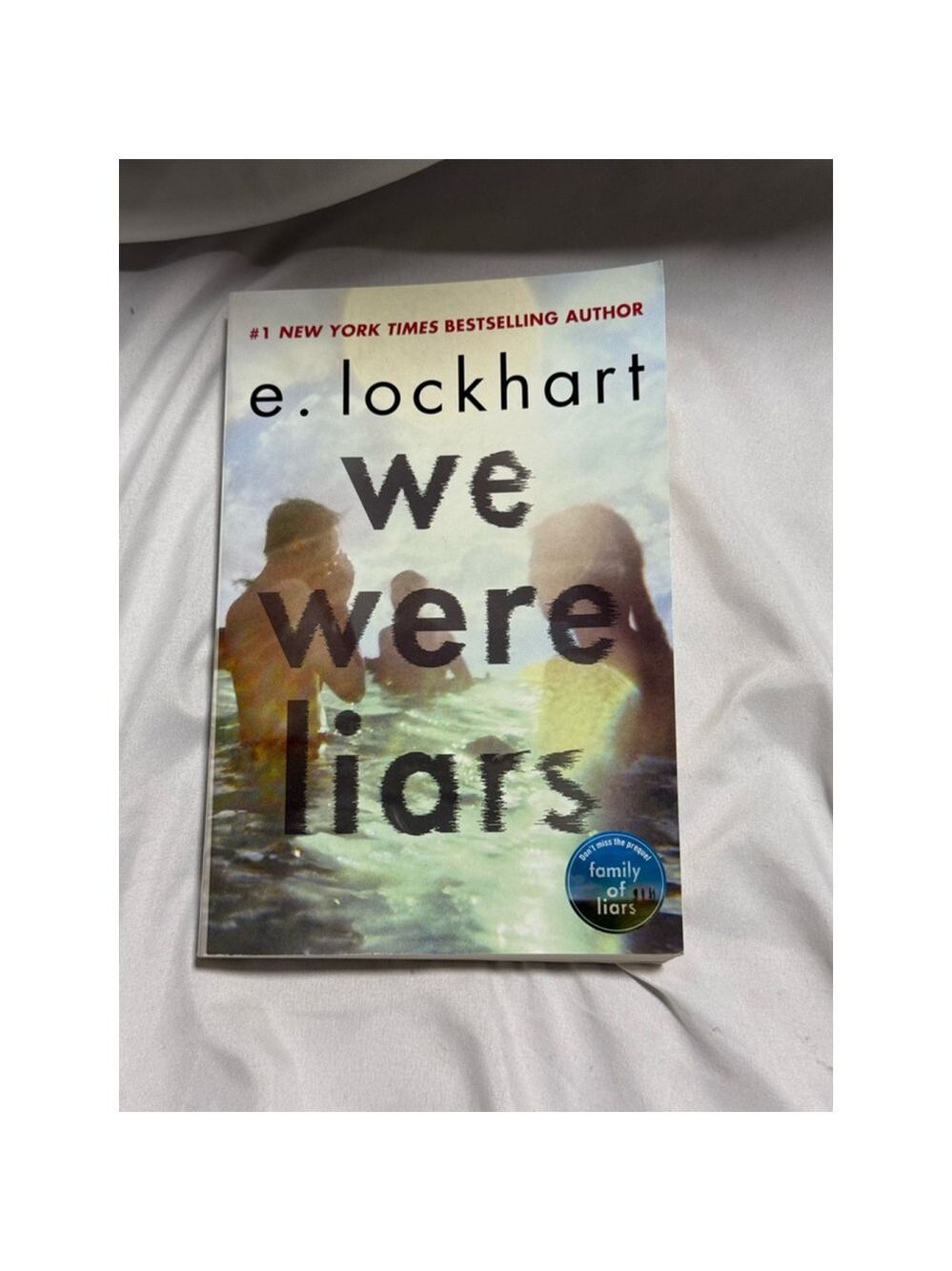 Unisex Ember We Were Liars Book White